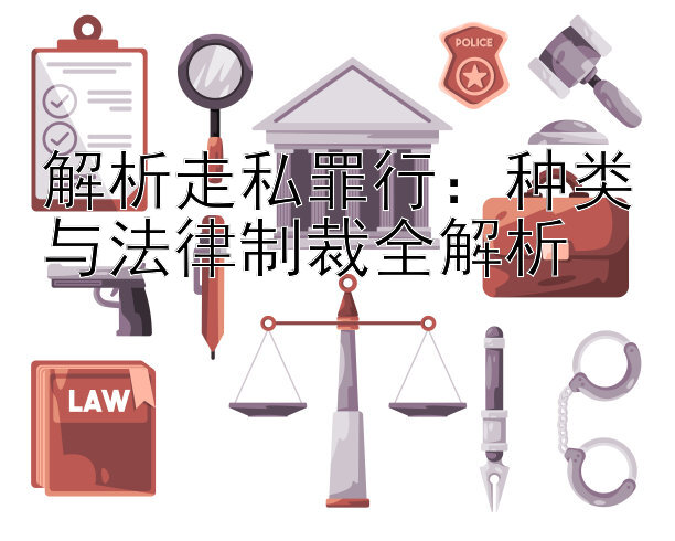 解析走私罪行：种类与法律制裁全解析