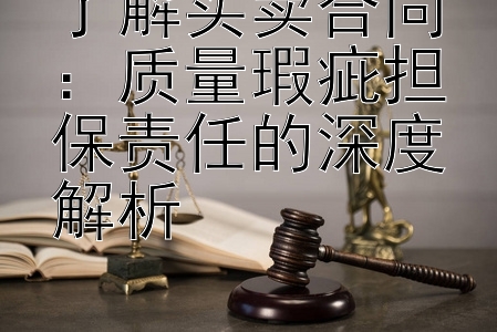 了解买卖合同：质量瑕疵担保责任的深度解析