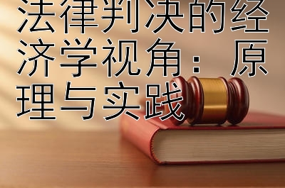 法律判决的经济学视角：原理与实践