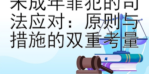 未成年罪犯的司法应对：原则与措施的双重考量