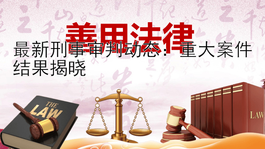 最新刑事审判动态：重大案件结果揭晓