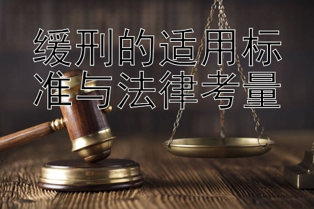 中华大发邀请码大发代理邀请码   缓刑的适用标准与法律考量