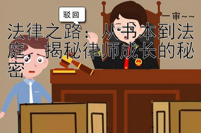 法律之路：从书本到法庭，揭秘律师成长的秘密