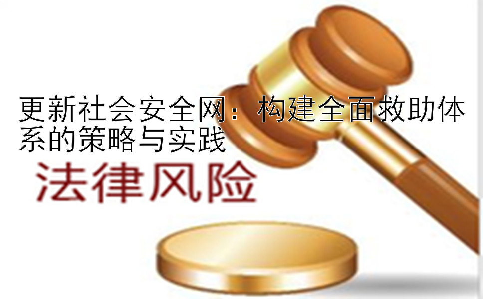 更新社会安全网：构建全面救助体系的策略与实践